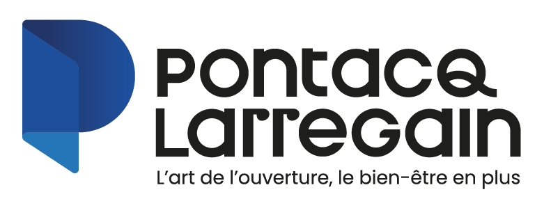 Logo Slogan Pontacq Larregain
