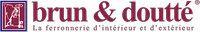 Logo Brun & Doutté : La serrurerie et ferronnerie d'intérieurs et d'extérieurs - Fournisseur partenaire agréé Pontacq Larregain.