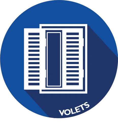 Icône symbolisant l'installation ou la réparation de volets roulants à Pau.